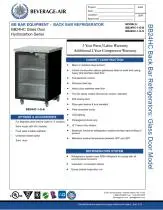 Beverage Air BB24HC-1-G-B - Item 148930